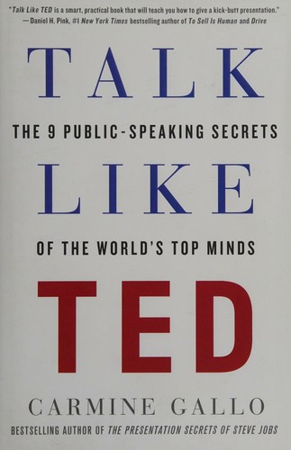 Talk Like TED book cover